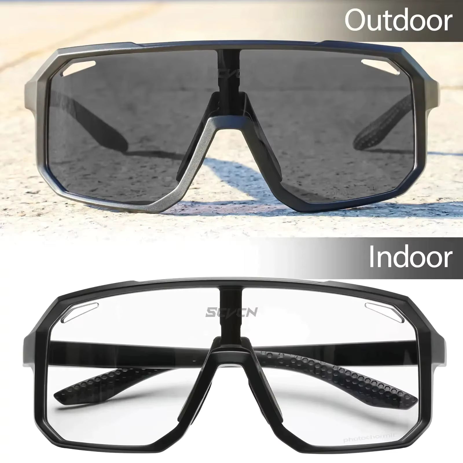 Lunettes Photochromiques — Verres Auto-Adaptables au Soleil